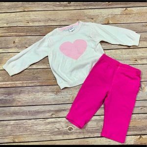 Cute Heart Outfit 6 months